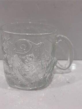Vintage 1995 McDonald’s Batman Forever The Riddler Glass Mug Made in France